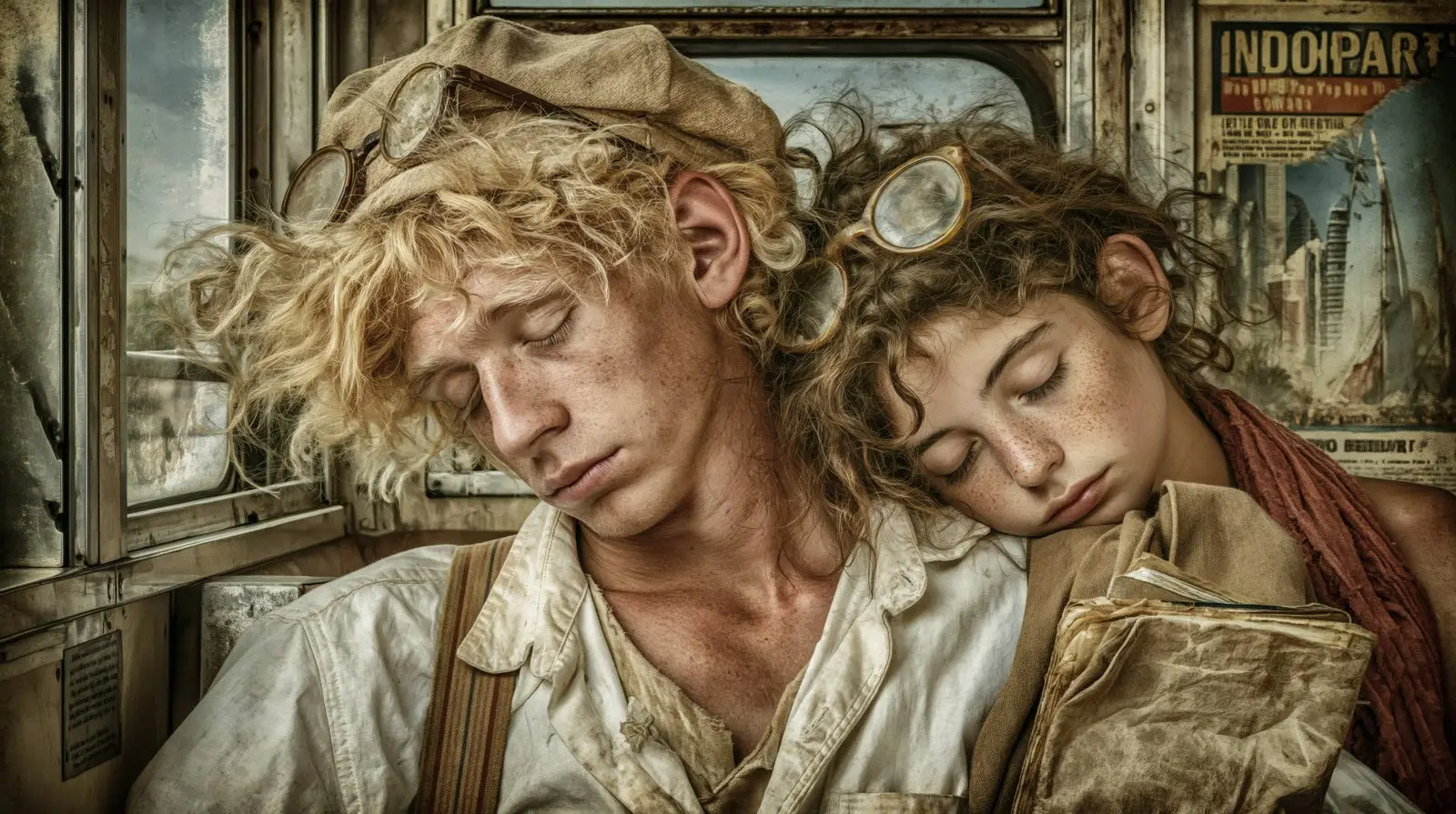 They rest where the day left them. Dignity in the unguarded.